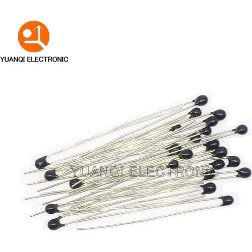 100pcs=10value*10pcs NTC Thermistor Resistor Kit NTC-MF52AT 1K 2K 3K 4.7K 5K 10K 20K 47K 50K 100K +-5% 3950B
