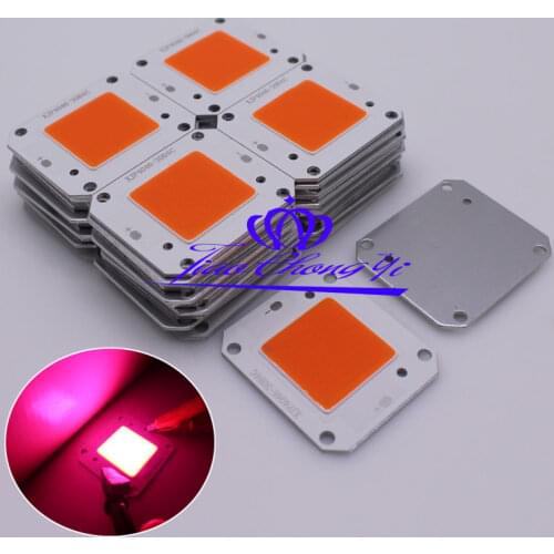 NEW DC32V 50W COB LED Full spectrum 400-840nm High Powe Grow Light for hydroponics 46X40MM