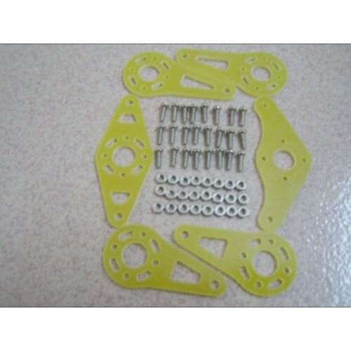 Carbon fiber /glass fiber servo Arms assembly 50CC for RC airplane