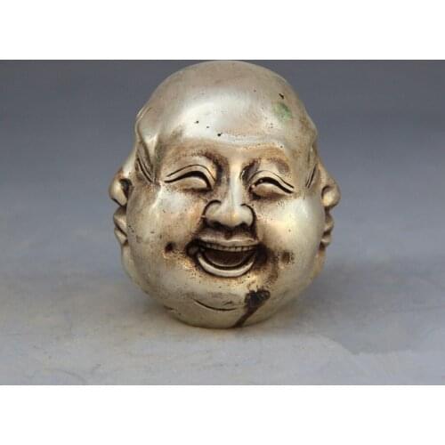 The statue of the Buddhas head in Tibet, China