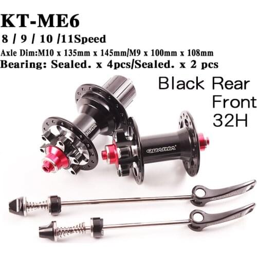 Bicycle Hub QuanTa mtb bike hub ultralight 32H 9x100mm/10 x 135mm QR axle For 8 9 10 11 Speed