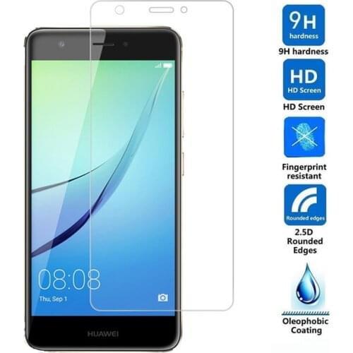 For Huawei Nova Tempered Glass 9H High Quality Protective Film Explosion-proof LCD Screen Protector For Huawei Nova 5"