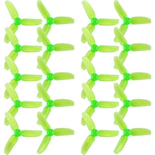 10Pairs 2840 Props 3-Propeller Propeller for 110GT FPV Racing RC Drone Quadcopter Brushless Motor