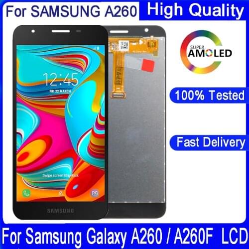 5.0''Original Samsung A260 Display For Samsung Galaxy A2 Core A260 A260F/DS LCD Display Touch Screen Digitizer Assembly replace