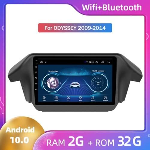 Android 10 Car Radio Multimedia video player for Honda Odyssey 2009 2010 2011 2012 2013 2014 Android GPS large screen navigation