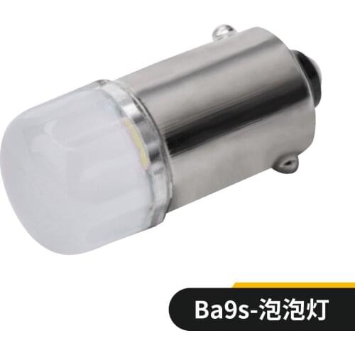 2PCS Automotive BA9S Card Small Bulb Reading Lamp Roof Lamp LED High Bright Backup Box Lamp 28352 Luggage Compartment Lights 12