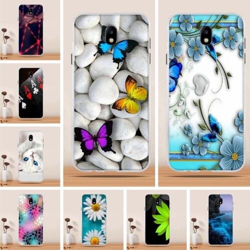 For Samsung Galaxy J7 2017 Case Covers for Samsung J7 2017 J730F Case Soft Silicone 3d Cute Cover for Funda Samsung J7 2017 Case