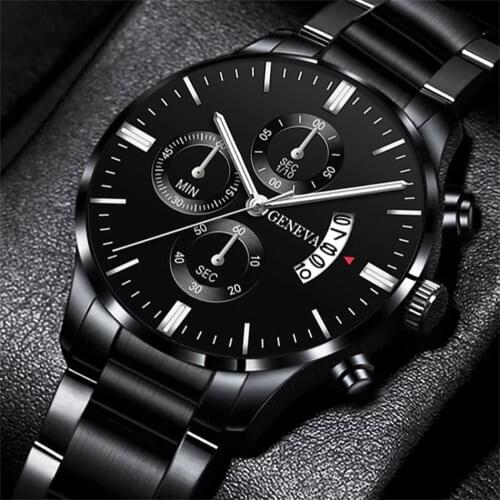 Feimiaomilei Mens Stainless Steel Watch
