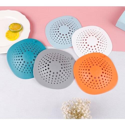 Household Kitchen Sink Filter Shower Drain Hair Catcher Stopper Bathroom Floor Drain Cover Universal Anti-clogging Sink Strainer