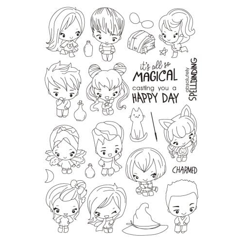 BOY AND GIRL Transparent Clear Silicone Rubber Stamp Seal DIY Scrapbooking photo Album A0789