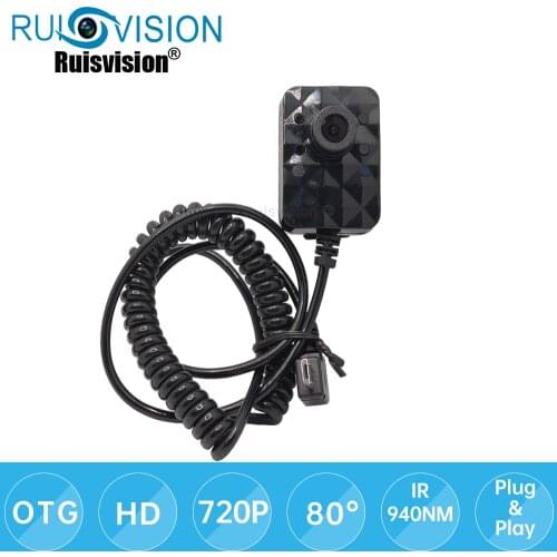 NEW HD 720P Android micro USB OTG Camera 1MP Android mobile micro USB 940NM infrared night vision Security camera free shipping