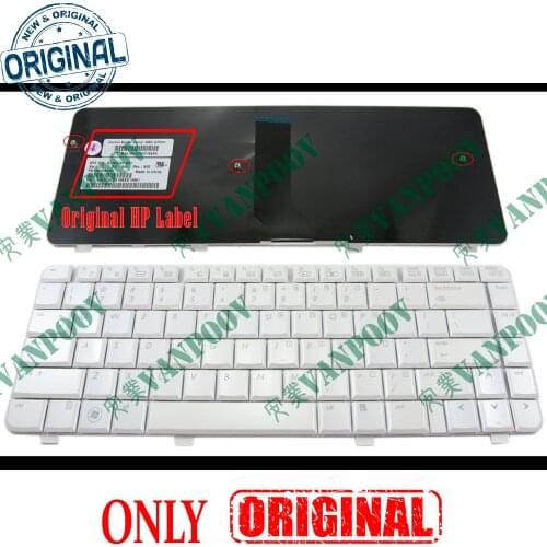 New Notebook Laptop keyboard for HP Pavilion dv4 dv4-1000 dv4-2000 dv4t White US Version - NSK-HFD01