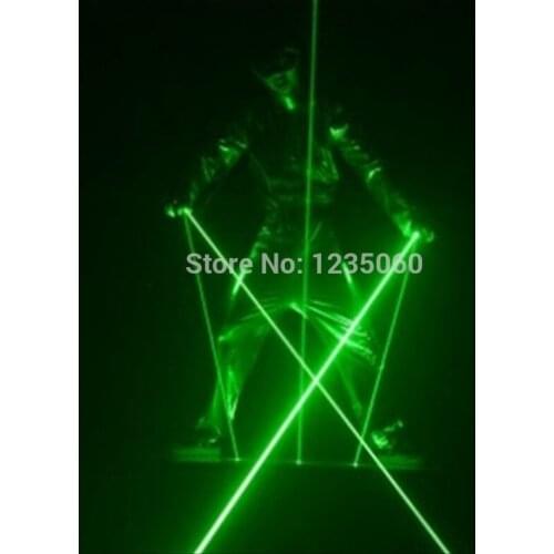Newest Design Hand Green Laser Sword Laserman Show Pointers Projector Control By Feet For Stage Performance Laser Dance Show