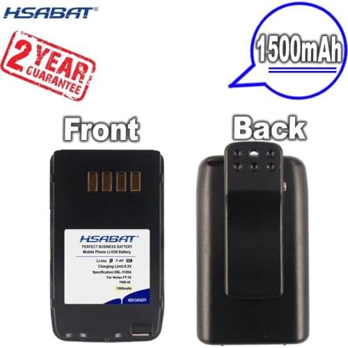 HSABAT 0 Cycle 1500mAh FNB-41 FNB-42 Battery for Vertex FT-10 FT-10R FT-40 FT-40R FT-50 FT-50R VXA-100 YAESU Accumulator