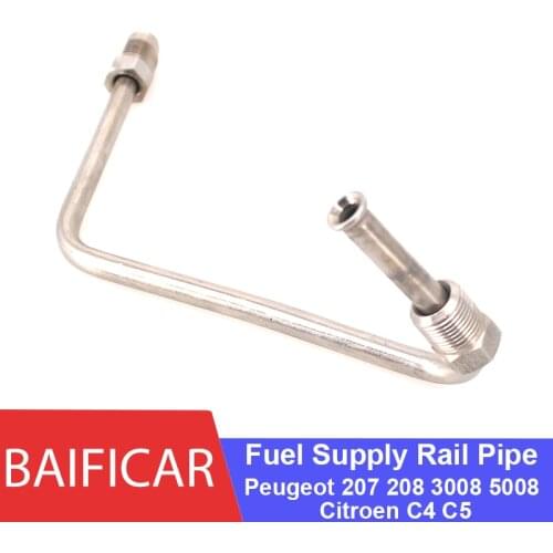 Baificar Brand New Genuine Fuel Supply Rail Pipe High Pressure Fuel Pump Hose 198547 For Peugeot 207 208 3008 5008 Citroen C4 C5