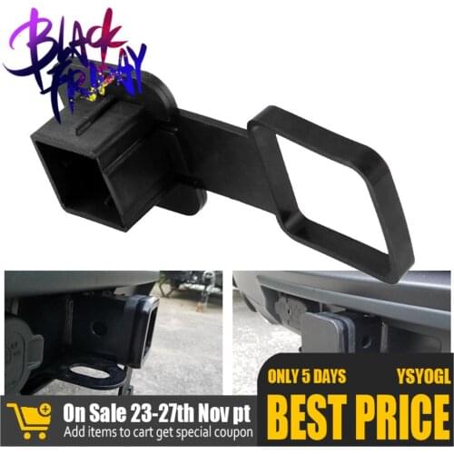 Trailer Hitch Cover Tube Cover Plug Cap Rubber fit for Class 3 4 5 receiver hitch Toyota PT228-35960-HP Ford Jeep 82208453AB