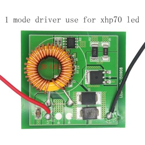 Cree XHP70 XHP-70 Led Driver One Mode Output DC 6V Input DC12-24V 4.5-4.8A Lighting Transformers can use for Car/Motorcycle