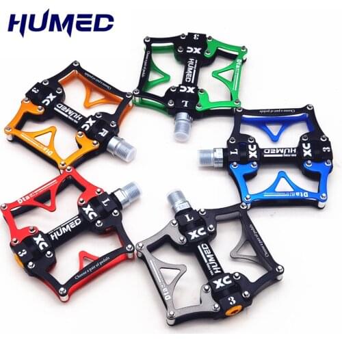 Mountain Bike Bicycle Pedals Cycling Ultralight Aluminium Alloy 3 Bearings MTB Pedals Bicicleta Bike Pedals Flat BMX