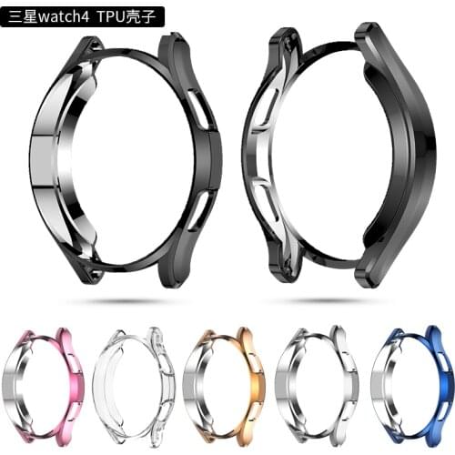 TPU Case Screen Protector For Samsung Galaxy Watch 4 Classic 46MM 42mm Protective Case Cover Shell Replacement Accessories Frame