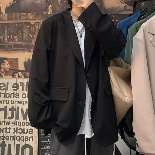 Women Jacket Autumn And Winter Womens Coat Loose Vintage Womens Clothing Suit Solid Korean Version Womens Bomber Jacket 2021