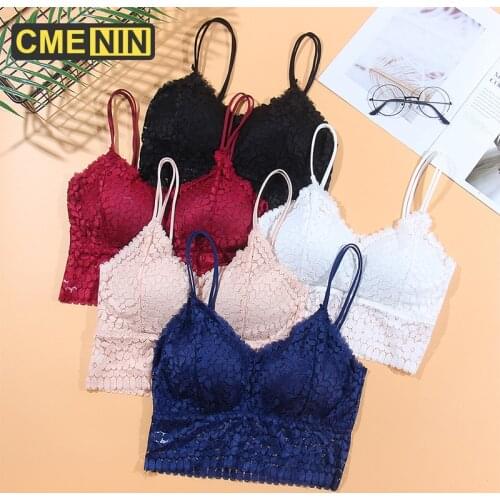 CMENIN Bras Lingerie Fashion Tops For Women Bras Push Up bralette Tube Tops Lace Strap Wrapped Chest lady bra B0149