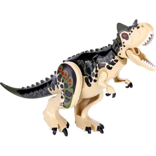 10pcs jurassic World Park Heavy Claw Dragon Tyrannosaurus Rex Dinosaur Building Blocks Bricks Diy Toys for Children