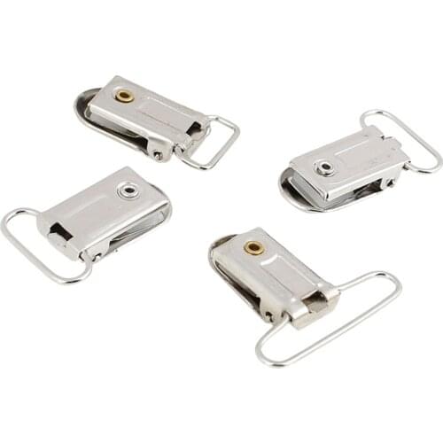 10 Pcs Metal Clips Insert Baby Pacifier Dummy Holders Pacifier Suspender Hook DIY Baby Pacifier Chain Accessory Speenkoord