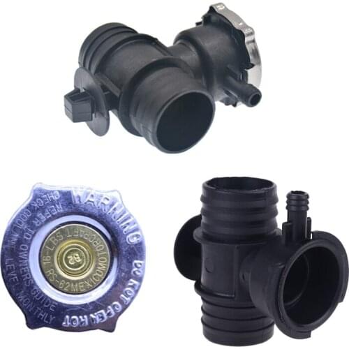 40GF Coolant Radiator Tank Sealing Four-way connector For Chrysler J~eep Grand Cherokee Sebring TJ Wrangler Ram1500