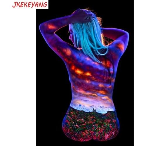 5D DIY square/round Diamond painting The body art Cross Stitch Diamond Embroidery Pattern Rhinestone J1790