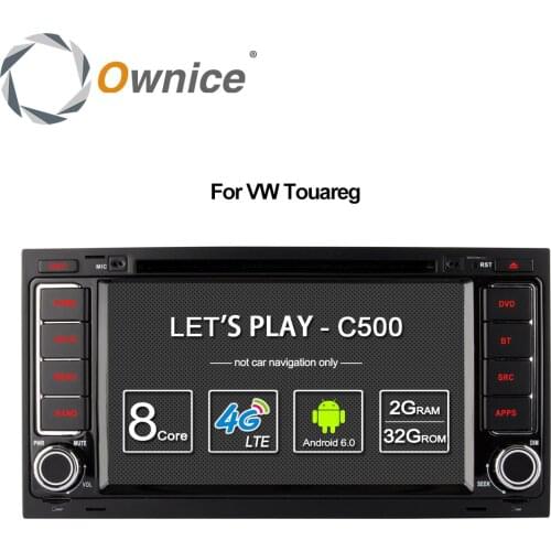 Ownice Android 6.0 4G SIM LTE Octa Core 2G RAM Car DVD GPS Radio for Volkswagen Touareg T5 Transporter Multivan 2005-2011 Stereo