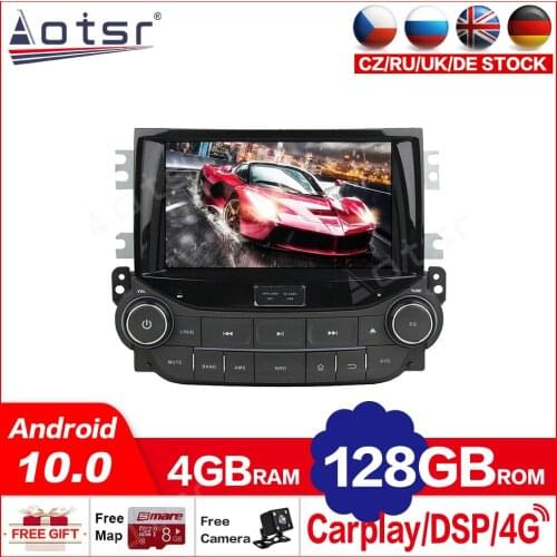 PX6 Android 10.0 4+128G Screen Car Multimedia Player For CHEVROLET MALIBU 2013-2015 TRAILBLAZER ISUZU D-MAX S10 BT GPS Head Unit