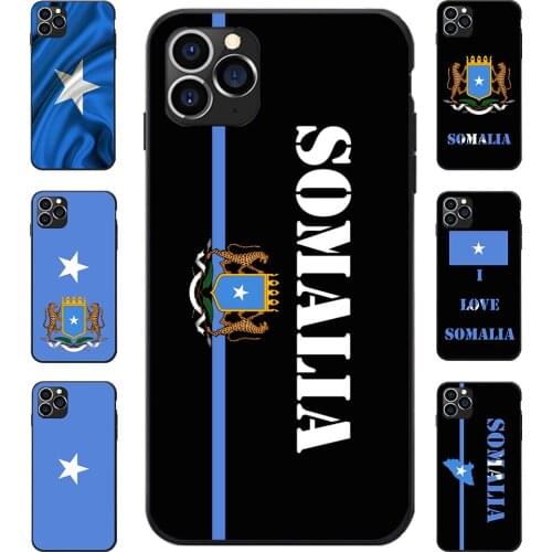 Somali Somalia National Flag Coat Of Arms Theme TPU Phone Cases For OPPO A3 A5 A7 Reno 2 X ACE PRO Realme XT X2 K5