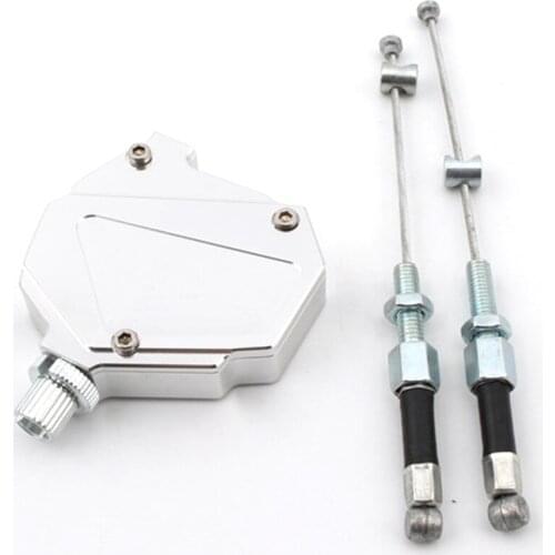 CNC Aluminum Stunt Clutch Lever Easy Pull Cable System For SUZUKI KAWASAKI