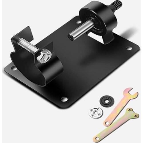 Electric Drill Polishing Cutting Seat Holder Bracket Set + 2 Wrenchs 2 Metal Joints Saw Blade Accessories