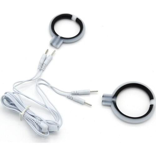SM Electro Shock Penis Ring Massage Nipple Clamps Anal Butt Plug Electric Catheter Medical Themed Toys Kit Sex Toys For Couples