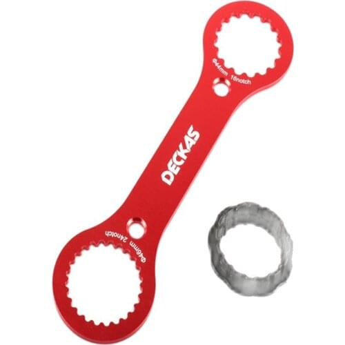 DECKAS Aluminum Axis Wrench Tool DUB/TL-FC32 25 24 Multifunctional BB Wrench Tool Bicycle Repair Parts Multifunction Tools