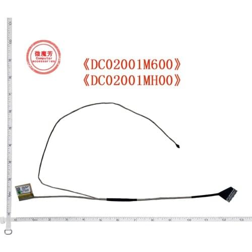 Video screen Flex wire For Lenovo G40-45 G40-30 G40-75 Z40-70 Z40-45 V1000 V2000 LCD LED LVDS Display Ribbon cable DC02001M600