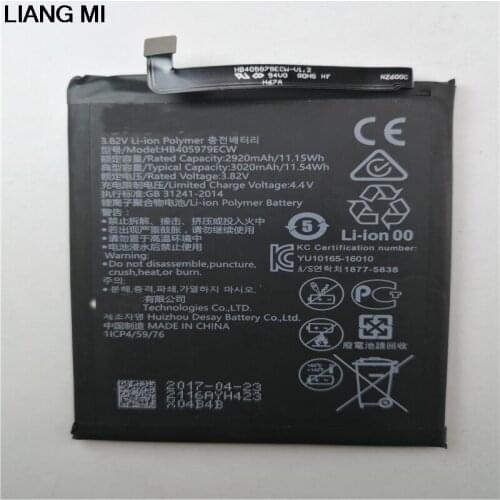 HB405979ECW phone battery For Huawei NOVA CAZ-AL10 CAZ-TL00 Enjoy 6S 2920mAh with Repair Tools