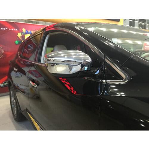 Chrome Mirror Cover Trim Rearview Shell for 2015-2018 Nissan Murano Molding Car Accessories Decoration Style