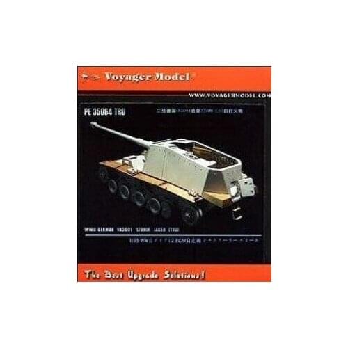 KNL HOBBY Voyager Model PE35064 "Emil & 128mm L61 self-anti-tank gun upgrade metal etching film