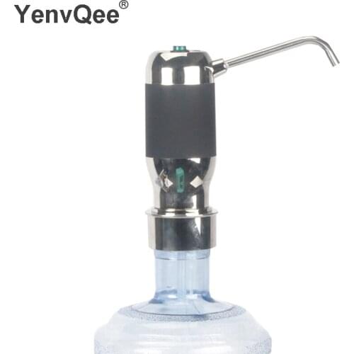 Automatic Water Pump Dispenser Electric Portable Gallon Drinking Water Bottle Switch USB Charging Drinking Water Pump