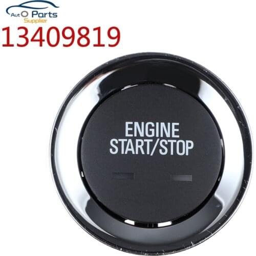 New 13409819 Engine Start/Stop Ignition Switch w/Chrome Trim OEM For Chevrolet 2016-2018 Cruze For Buick Regal TourX