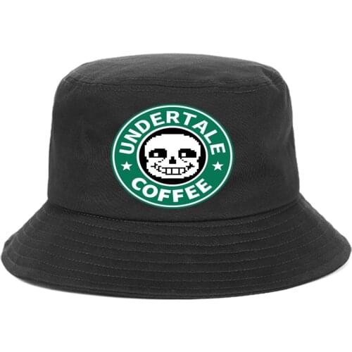 Anime Undertale Bucket Hat teenager Outdoor Fisherman Hats Summer Beach Sun Caps unisex Streetwear Chapeau Caps