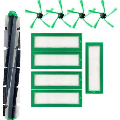 Roller Brush Side Brush HEPA Filter for Vorwerk Kobold RV20/RV30 Sweeping Robot Accessories Vacuum Cleaner Parts