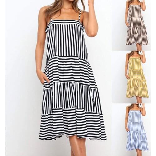 SAGACE Loose Summer Dresses