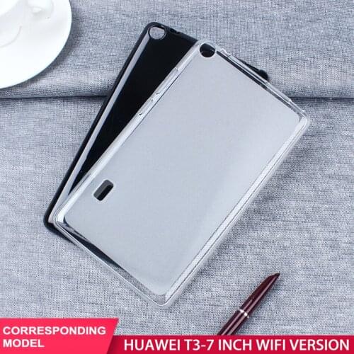 SZOXBY For Huawei T3 7 Inch WI-FI Version TPU Case Tablet PC Anti-Fall Shell Washable Hockproof Shockproof Soft Cover Shell