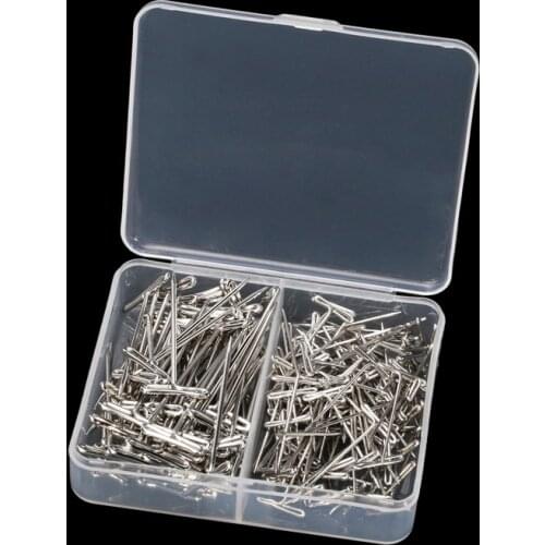 110PCS Mix Size 38/51mm T Pins for Craft Jewelry Knitting Sewing Craft T-pins for Holding Wigs Display on Canvas Head Safety Pin