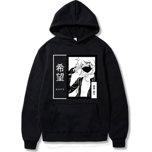 Funny Kokichi Oma Janpan Anime Hoodies Truth and Lies Game Hoody Unisex Springtime The New Black Hipster Street Clothing Hoodie