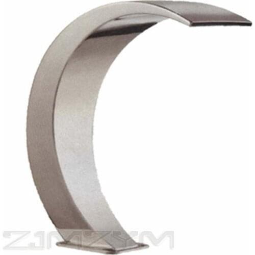 40x20cm Waterfall 304 Stainless Steel Pool Water Fountain Pond Garden Swimming Pool Feature Decorative Hardware Faucet