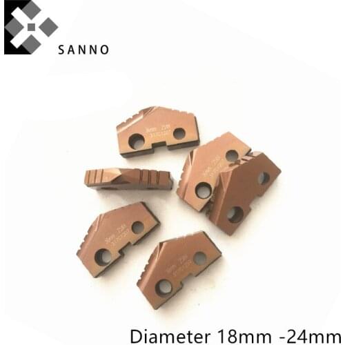 CNC spade drill insert diameter 18mm - 24mm index inserts T-A drilling inserts quality as allied machine and engineering